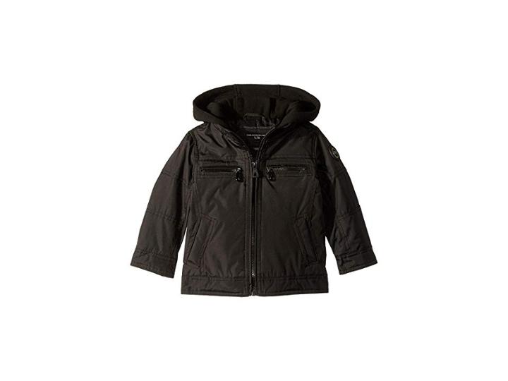 Urban Republic Kids Nelson Midweight Ballistic Officers Jacket (toddler) (black) Boy's Coat