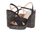 Blue By Betsey Johnson Ollie (black Satin) Women's Shoes