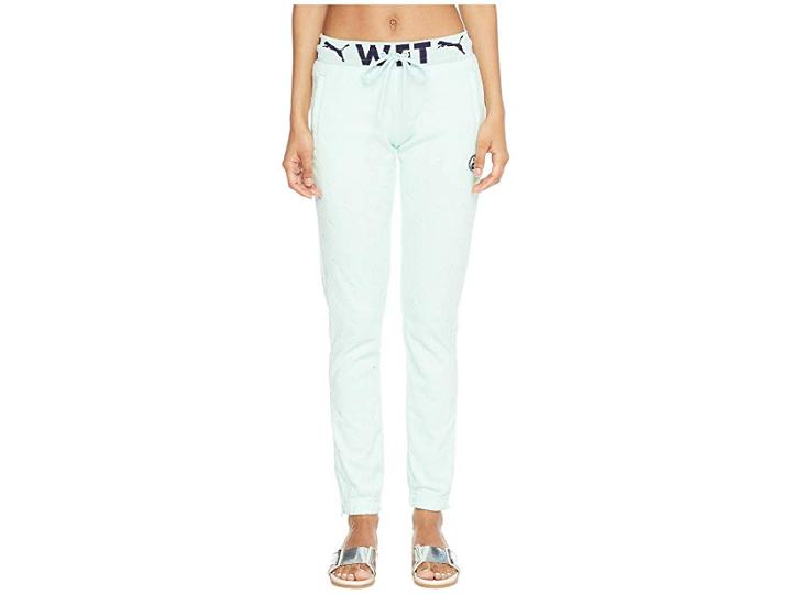 Puma Puma X Fenty By Rihanna Fitted Track Pants (bay) Women's Casual Pants