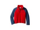 Columbia Kids Glacialtm Half Zip (little Kids/big Kids) (red Spark/dark Mountain) Boy's Sweatshirt