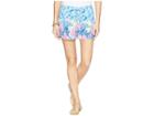 Lilly Pulitzer Katia Shorts (bennet Blue Lets Mango) Women's Shorts