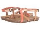 Blowfish Kids Granola-k (little Kids/big Kids) (nude/rose Gold/melon Dyecut Pu) Girl's Shoes