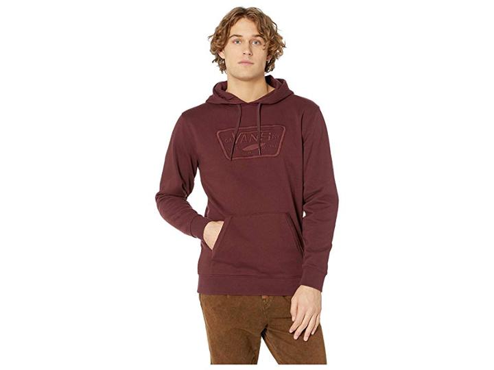 Vans Full Patch Stitch Fleece (port Royale) Men's Clothing