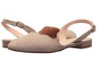 French Sole Book (taupe Suede) Women's Sling Back Shoes