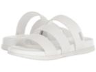 Calvin Klein Dalana Slide Sandal (platinum White) Women's Slide Shoes