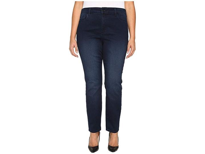 Nydj Plus Size Plus Size Alina Legging Jeans In Super Sculpting Denim In Norwell Wash (norwell Wash) Women's Jeans