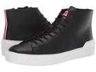 Calvin Klein Okey (black Smooth Calf/nylon Webbing Stripe) Men's Lace Up Casual Shoes