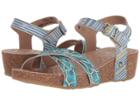 L'artiste By Spring Step Vella (blue Multi) Women's Shoes