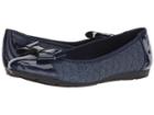 Anne Klein Alphia (blue Multi Fabric) Women's Flat Shoes