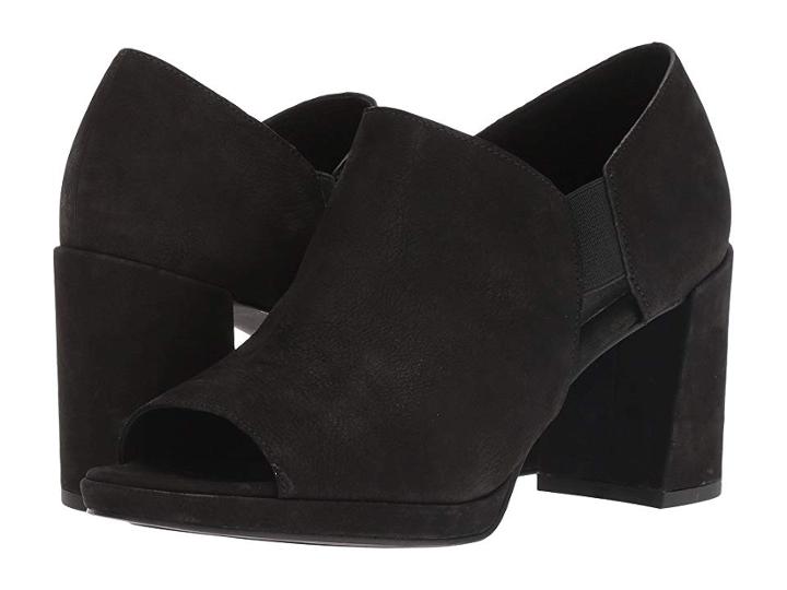 Eileen Fisher Milton (black Nubuck) Women's Shoes