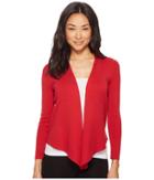 Nic+zoe Petite 4-way Cardy (true Red) Women's Sweater