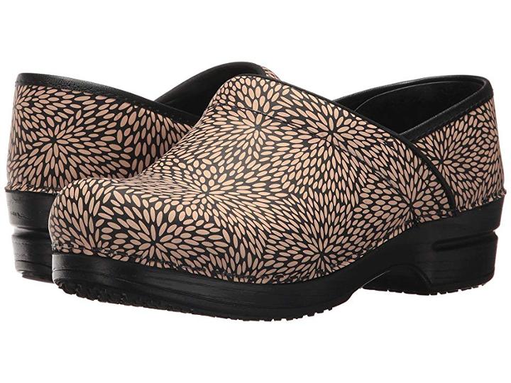 Sanita Smart Step Professional Perennial (black) Women's Clog Shoes