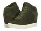 Steve Madden Noah (olive Suede) Women's Lace Up Casual Shoes