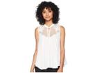 Free People Western Romance Top (ivory) Women's Sleeveless