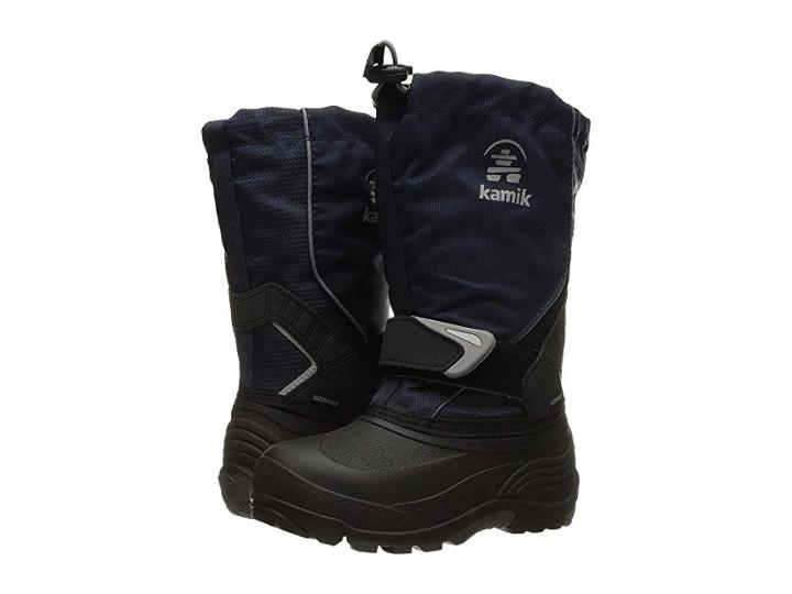 Kamik Kids Sleet (toddler/little Kid/big Kid) (navy) Boys Shoes