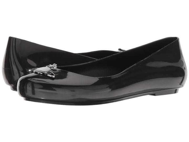 Melissa Shoes Vwa + Space Love Iii (black Gunmetal) Women's Shoes