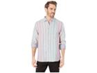 Tommy Bahama Vairo Stripe Shirt (white) Men's Clothing