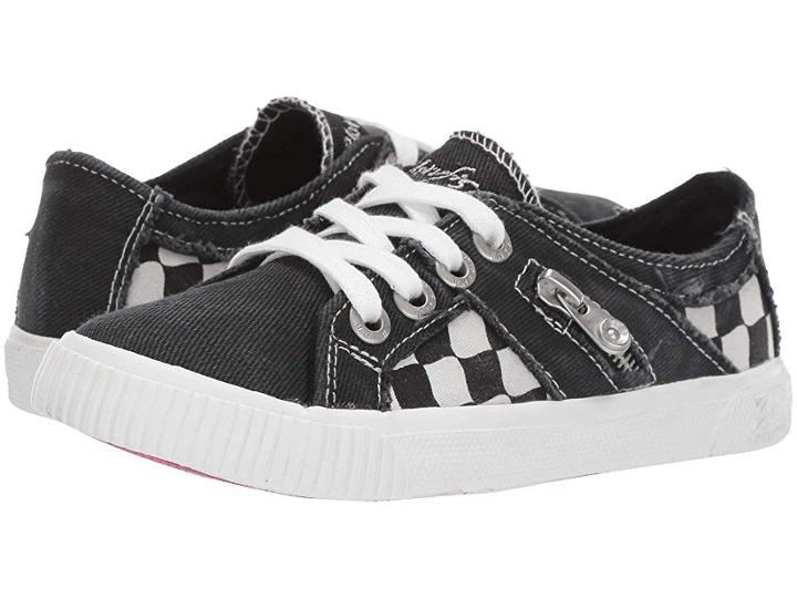 Blowfish Kids Fruit-k (little Kid/big Kid) (black Hipster Smoked/monkey Check) Girl's Shoes