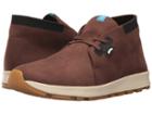 Native Shoes Apollo Chukka Hydro (howler Brown/jiffy Black/bone White/natural Rubber) Lace Up Casual Shoes