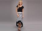 Kensie - Textured Stripe Dress Mb (black)