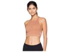 Free People Movement Nikki Femme Crop Top (brown) Women's Clothing