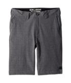 Billabong Kids Crossfire X Stripe Shorts (big Kids) (dark Grey) Boy's Shorts