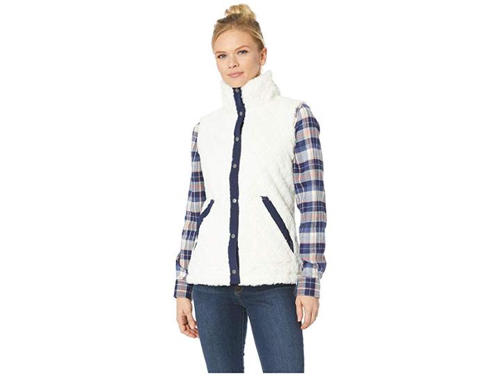 Marmot Janna Vest (turtledove/arctic Navy) Women's Vest