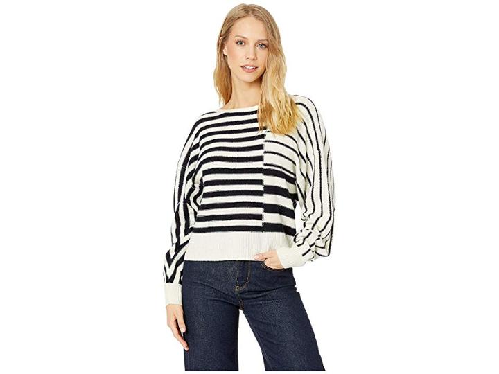 Joie Maridel (porcelain/midnight) Women's Sweater