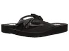 Yellow Box Bowtie (black) Women's Sandals