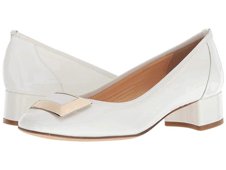 Sesto Meucci Derna (white Patent) Women's Shoes