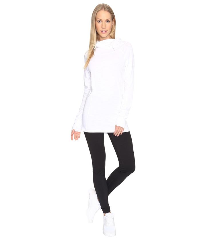 Tasc Performance Pizzazz Ii Tunic (white Slubbed) Women's Workout
