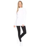 Tasc Performance Pizzazz Ii Tunic (white Slubbed) Women's Workout