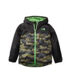 The North Face Kids Flurry Wind Jacket (toddler) (burnt Olive Green/camo Heather Print) Boy's Coat