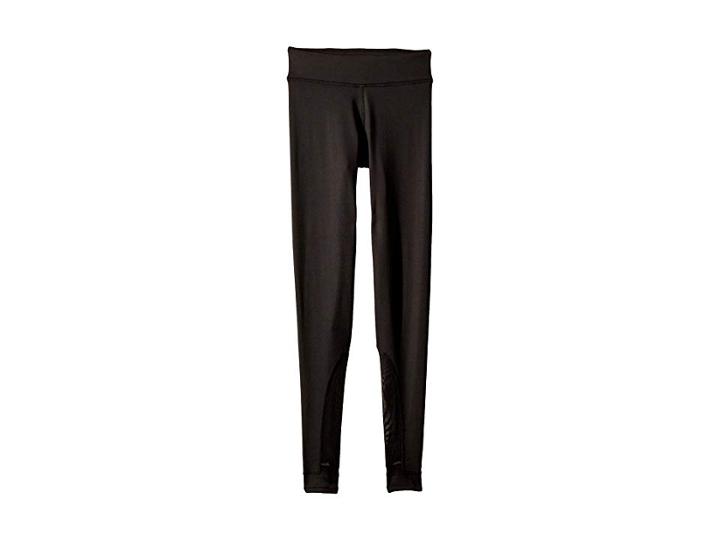 Bloch Kids Mesh Insert Stirrup Leggings (little Kids/big Kids) (black) Girl's Casual Pants
