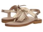 Elephantito Fringes Sandal (toddler/little Kid/big Kid) (gold) Girls Shoes