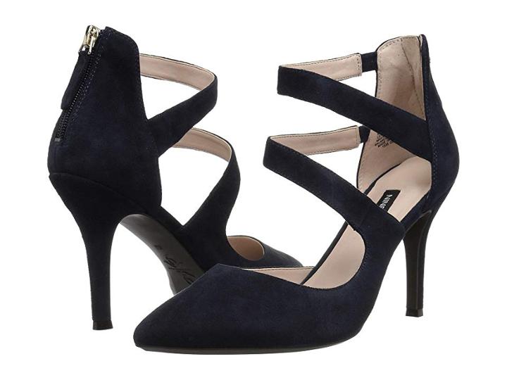 Nine West Florent9x9 (navy Suede) Women's Shoes