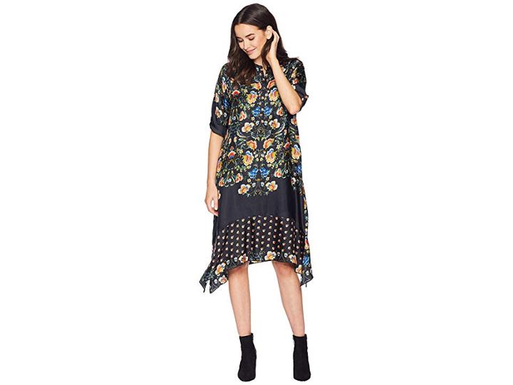 Johnny Was Uptimo Slip Dress (multi B) Women's Dress