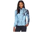 Jamie Sadock Star Ship Print Sunsense(r) 1/4 Snap Long Sleeve Top With 50 Uvp (nirvana) Women's Clothing