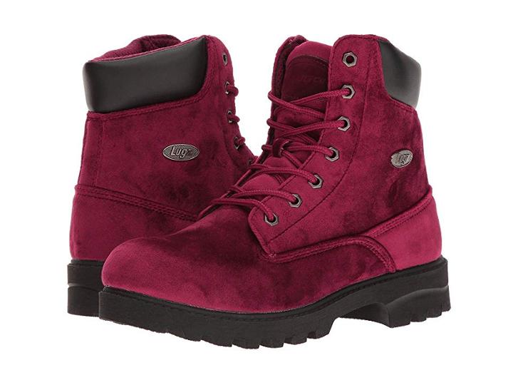 Lugz Empire Hi Vt (ruby/black) Women's Shoes