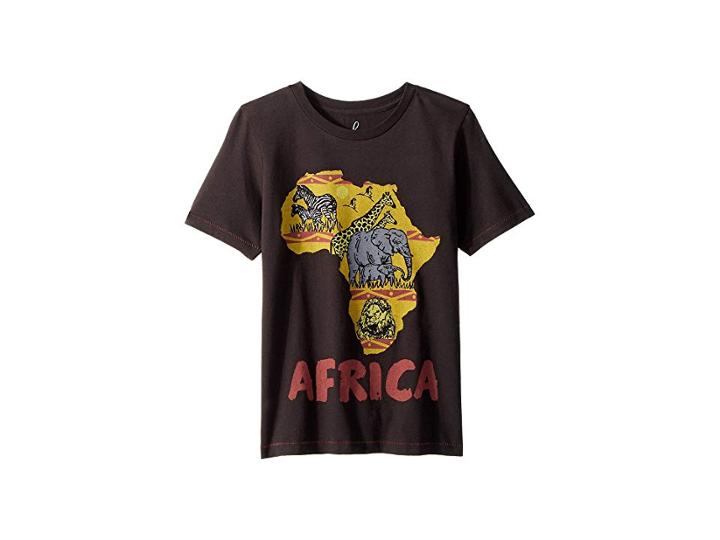 Peek Africa Tee (toddler/little Kids/big Kids) (black) Boy's T Shirt