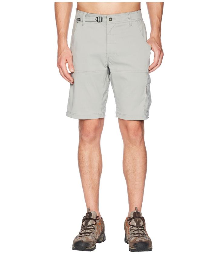 Prana Stretch Zion 10 Short (grey) Men's Shorts