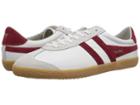 Gola Specialist Leather (white/deep Red/gum) Men's Shoes