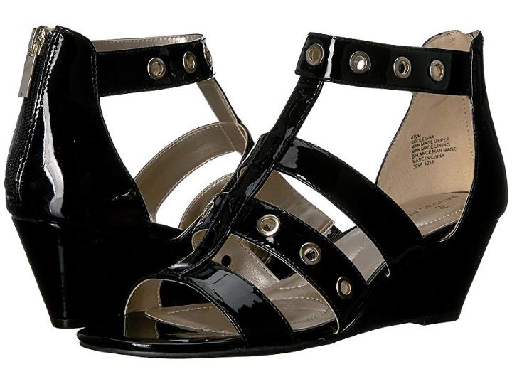 Bandolino Olegga (black Patent Super Soft Patent Synthetic) Women's Shoes