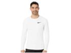 Nike Pro Thermal Top Long Sleeve (white/white/black) Men's Clothing