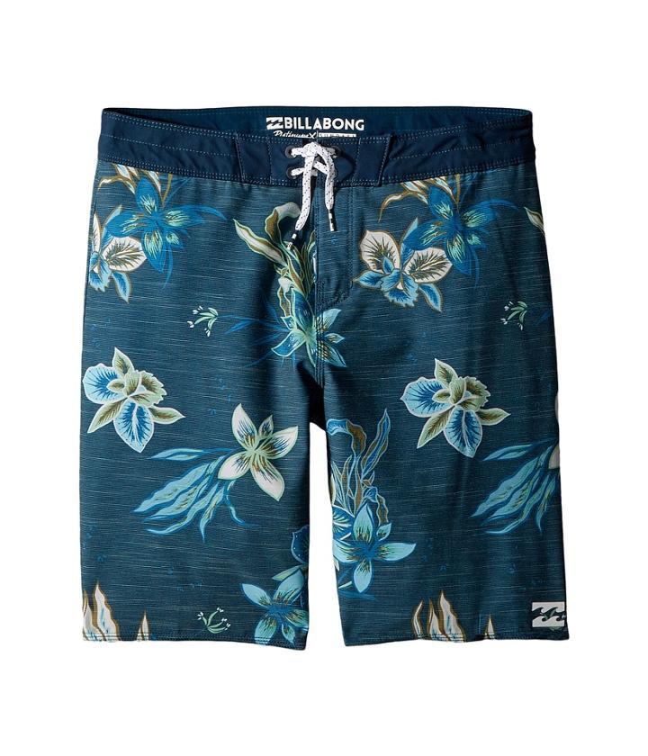 Billabong Kids Sundays X Boardshorts (big Kids) (navy) Boy's Swimwear