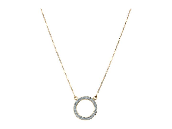 Dee Berkley 14kt Diamond Cut Eternity Necklace (yellow Gold) Necklace