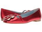 Frances Valentine Josephine (red Metallic Kid) Women's Shoes