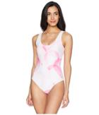 Unique Vintage Mrs. Parker One-piece Swimsuit (pink Balloon Print) Women's Swimsuits One Piece