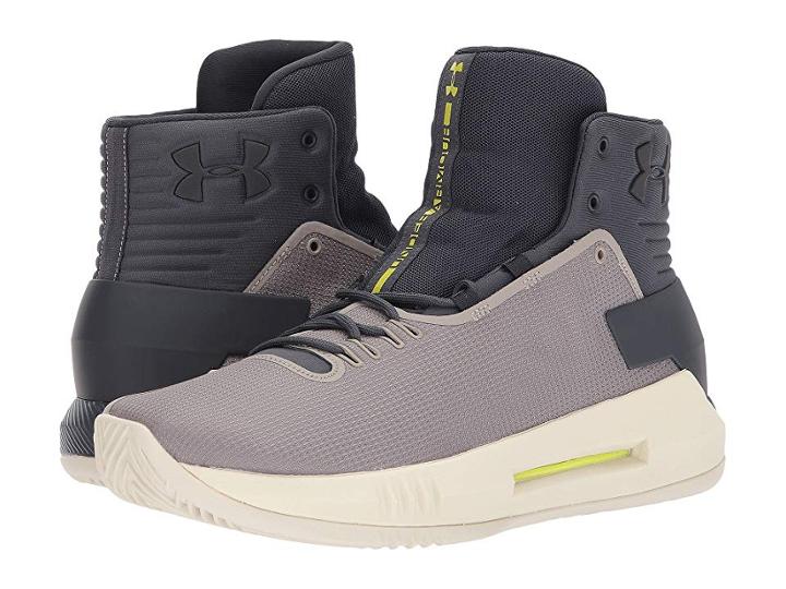 Under Armour Ua Drive 4 (autumn Tan/stealth Gray/white) Men's Basketball Shoes