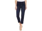Tribal Pull-on 25 Dream Jeans Capris In Navy Blast (navy Blast) Women's Jeans